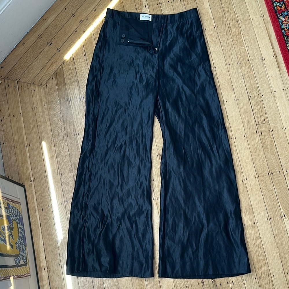 Elegant Black Wide Leg Pants